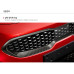 tuon carbon front grille molding kia stinger 2017-20