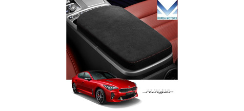 tuon alcantara armrest for kia stinger 2017-20