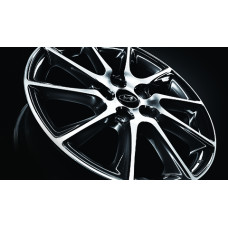 TUIX 17" DARK GRAY ALLOY WHEELS SET HYUNDAI ELANTRA 2010-15