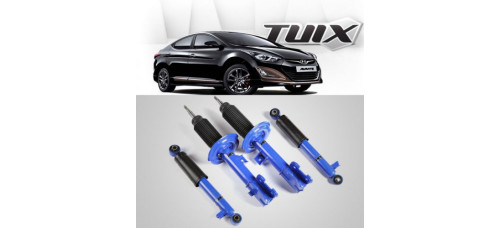 tuix sports gas shock absorbers hyundai elantra 2010-15