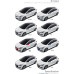 tuix side mirror cover set for hyundai i30 2011-15 tuix side mirror cover set for hyundai i30 2011-15