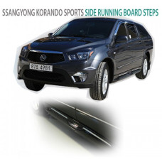 AG SIDE RUNNING BOARD STEPS KORANDO ACTYON SPORT 2012-20