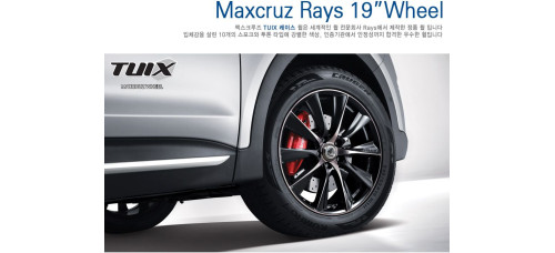tuix rays 19 wheel black set hyundai santa fe 2012-15 tuix rays 19 wheel black set hyundai santa fe 2012-15
