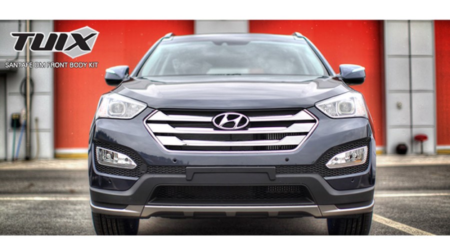 Santa fe dm замена. TUIX Хендай Санта Фе 4. Hyundai Santa Fe 2012 год бампер Санта-Фе. Юбка передний Хендай Санта Фе 2015. Car Kit для Санта Фе 3.