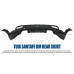 tuix rear bumper body kit for hyundai santa fe dm 2012-16