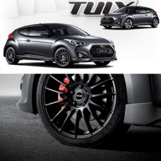 TUIX 18" RAYS ALLOY WHEELS HYUNDAI VELOSTER 2011-15
